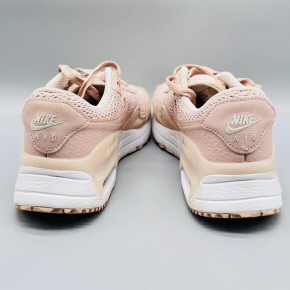 Nike Shoes Womens 7.5 Pink Beige Air Max Mesh Low Top Athletic Running Sneakers - Picture 6 of 10